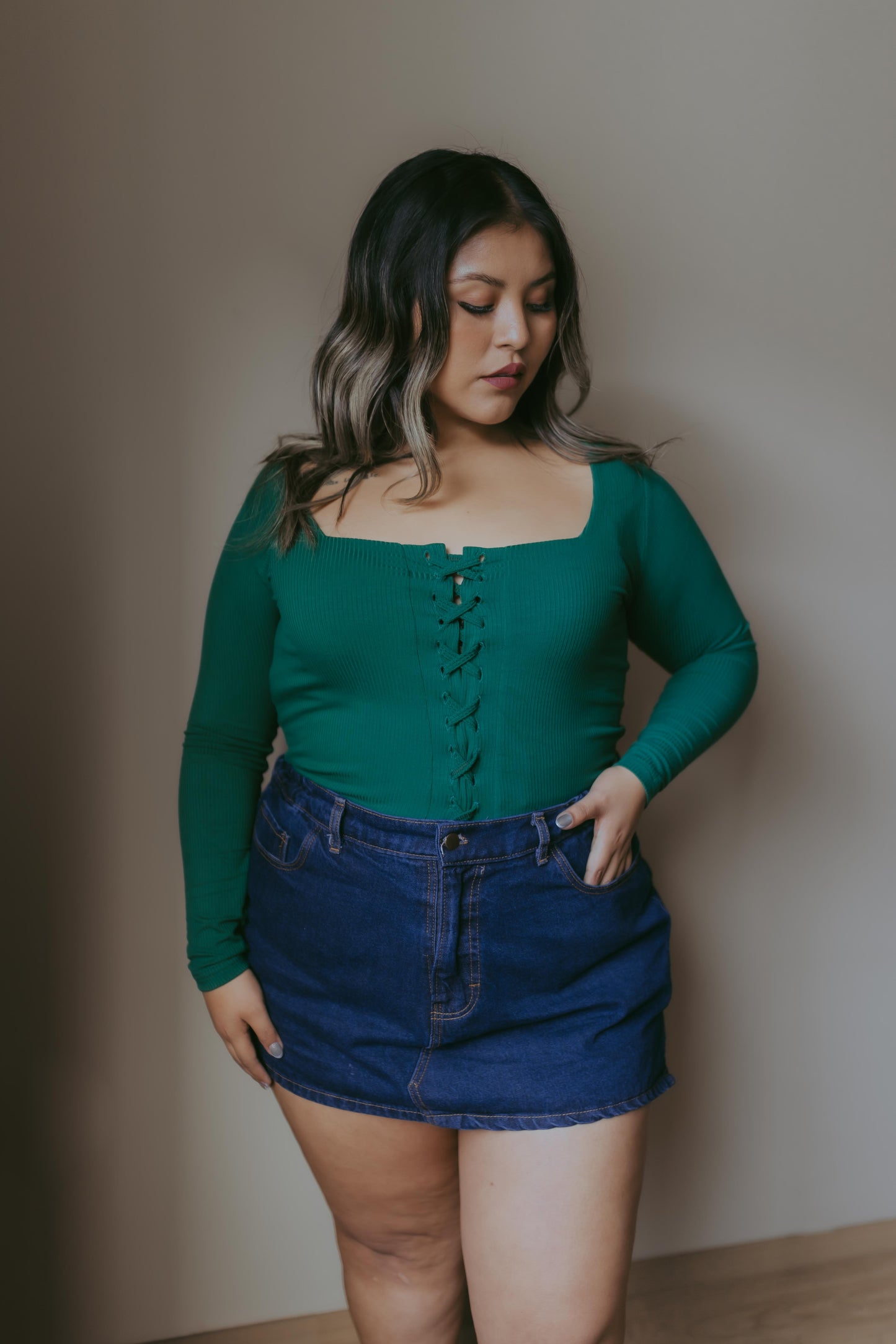 Top Débora Verde