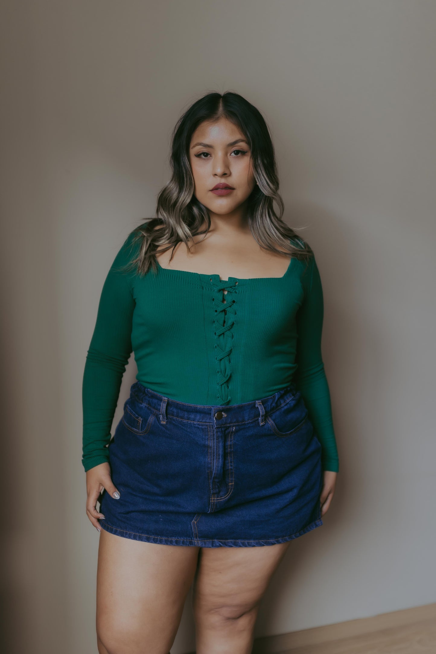 Top Débora Verde