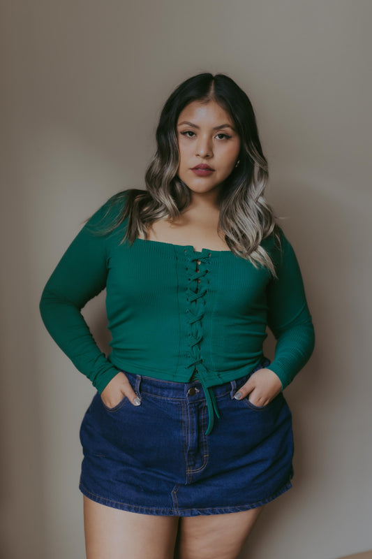 Top Débora Verde